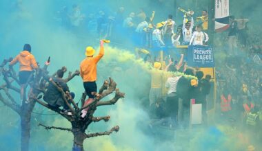 Over 150,000 Leeds fans took to the streets to celebrate side's return to the Premier League