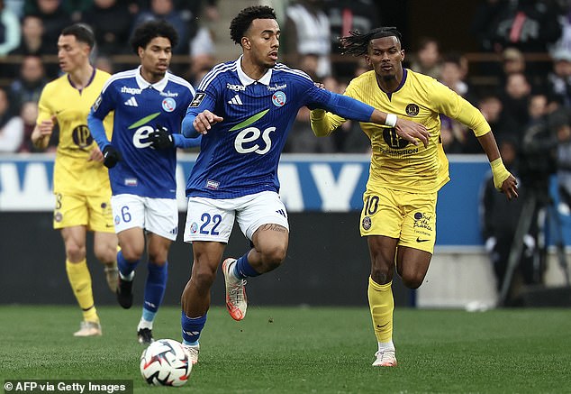 22-year-old Guela Doue has thrived under the leadership of Liam Rosenior at Strasbourg