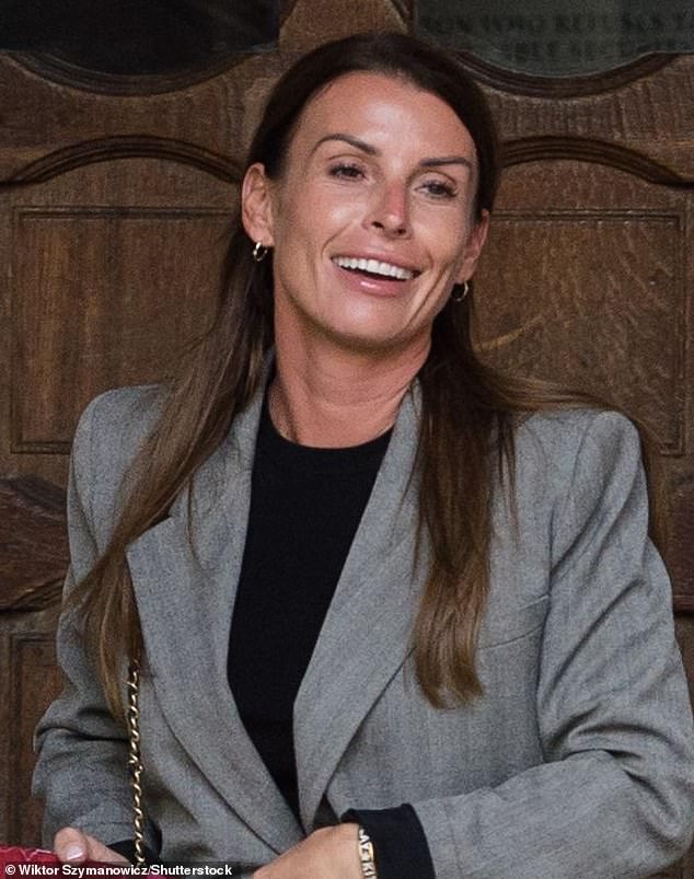 Rebekah was ordered to pay 90 percent of Coleen's (pictured) legal bills after she sensationally lost the libel case which accused her of leaking stories about Wayne Rooney's wife to the press