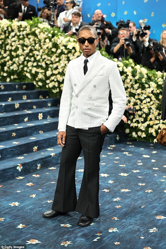 Pharrell, 52, was named menswear designer of the luxury fashion house in 2023