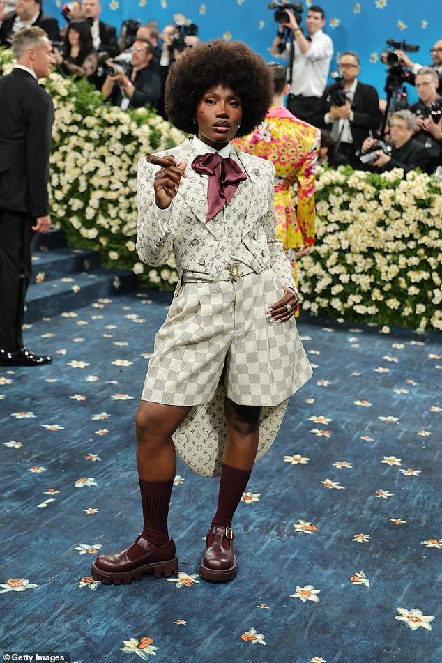 While most LV outfits were branded boring, Pharrell's creation for Anxiety rapper Doechii was declared the dandiest of them all