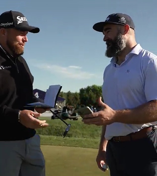 The Irish golfer said he went out and bought the costume as his girl is 'obsessed' with Swift