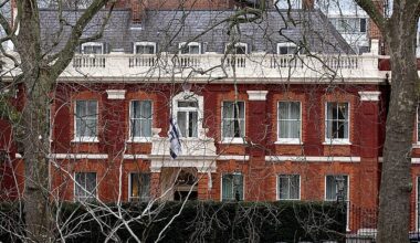 The Israeli embassy in London, which was believed to be the target of a group of suspected Iranian terrorists