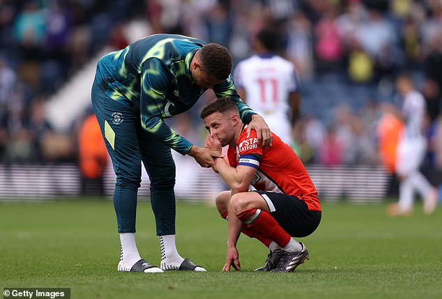 Luton exited the Championship in ignominious fashion, losing 5-3 on the road on the final day