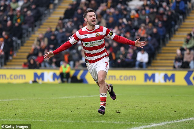 Luke Molyneux notched up 28 goal contributions to help Doncaster win the League Two title