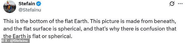 For some internet-dwelling conspiracy theorists, seeing the other side of the planet was simply too much to handle