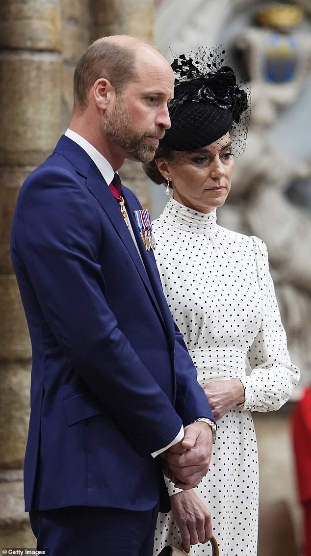 Kate and William joined other members of the Royal Family to commemorate the 80th Anniversary of VE Day today