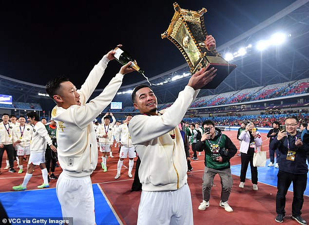 The former Toffees defender has thrived in East Asia, winning the Chinese Super league with both Guangzhou and Shanghai Port