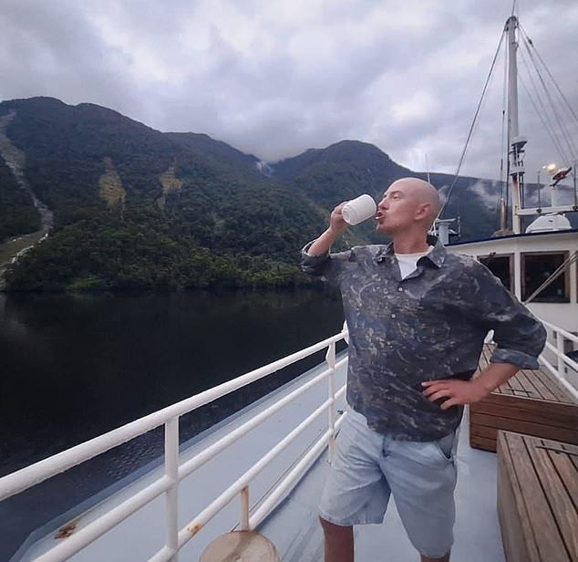 Mr Sweeting, who is originally from Bristol moved to New Zealand after graduating from the University of Derby with a degree in outdoor leadership and management