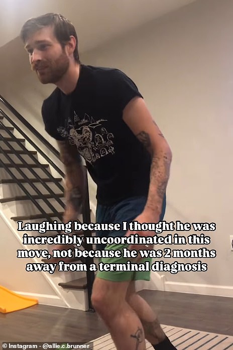Eric Brunner, from Philadelphia in the US, was running up to three miles a day at the onset of his symptoms in 2020. But just months later the previously healthy artist, now 38, was diagnosed with amyotrophic lateral sclerosis (ALS)