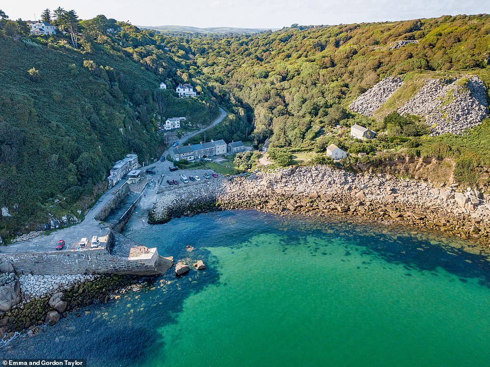 Situated in South Cornwall, Lamorna Cove is a 'scenic cove' that's 'one of the premium snorkel spots in Britain', according to the writers