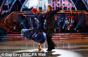 Chris McCausland and Dianne Buswell's Strictly waltz scooped the award for P&O Cruises Memorable Moment