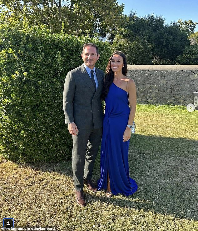 Lampard and his Loose Women star wife Christine have been together since 2009. The couple got married in 2015