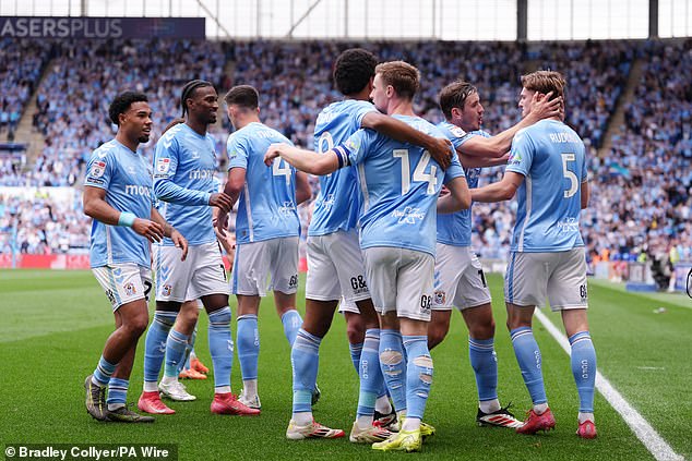The Sky Blues welcome Sunderland to the west Midlands in the play-off semi final first leg on Friday night