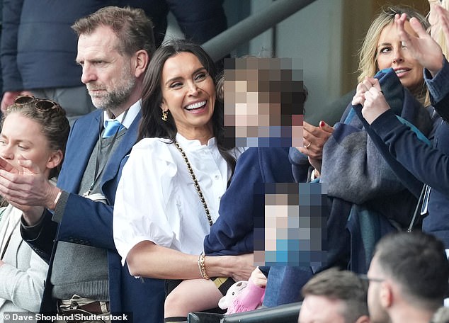 Christine was spotted in the stands of the Coventry Building Society Arena during the Sky Blues' win over West Bromwich Albion last month