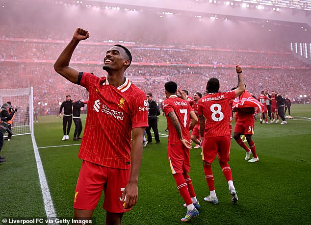 Liverpool sealed the title on April 27 and will receive a guard of honour from Arsenal on Sunday