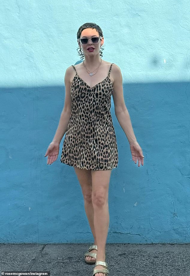Rose McGowan has shared an update on her life in Mexico, where she's lived since she fled Hollywood during the Covid-19 pandemic in 2020