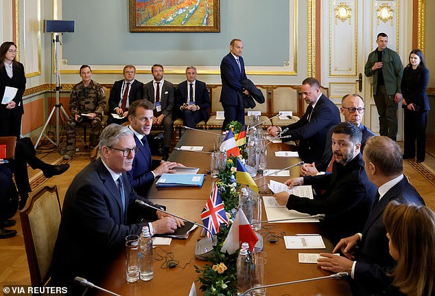 The summit will see the leaders discuss a US and European proposal for a 30-day ceasefire in the Russian war in Ukraine