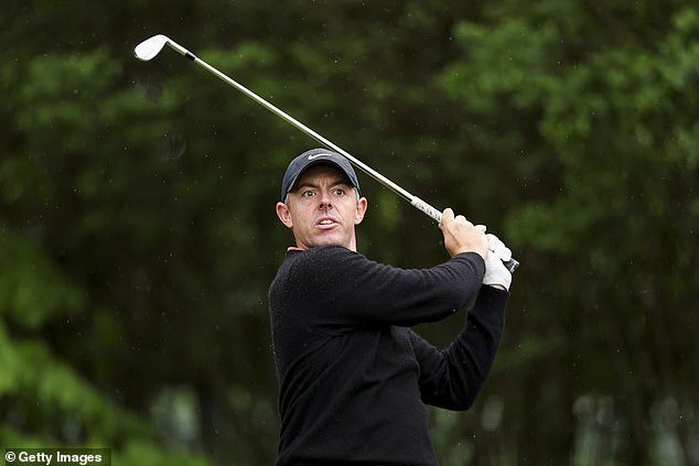 Rory McIlroy shot a three-under round of 67 at Philadelphia's Truist Championship on Saturday