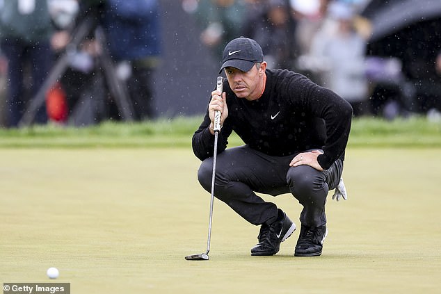 That followed a round of 66 on Friday, leaving McIlroy seven under par at the midway stage