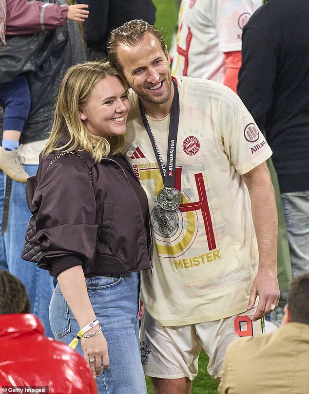 Kane celebrated the momentous occasion with his wife and childhood sweetheart Katie Goodland