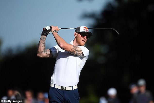 All-rounder Ben Stokes took part in the BMW PGA Championship Pro-Am at Wentworth in 2019