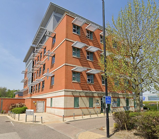 The lowest moment for Mr Foulkes came when attended the police station on November 10, so he could be given a caution (pictured: Medway Police Station)