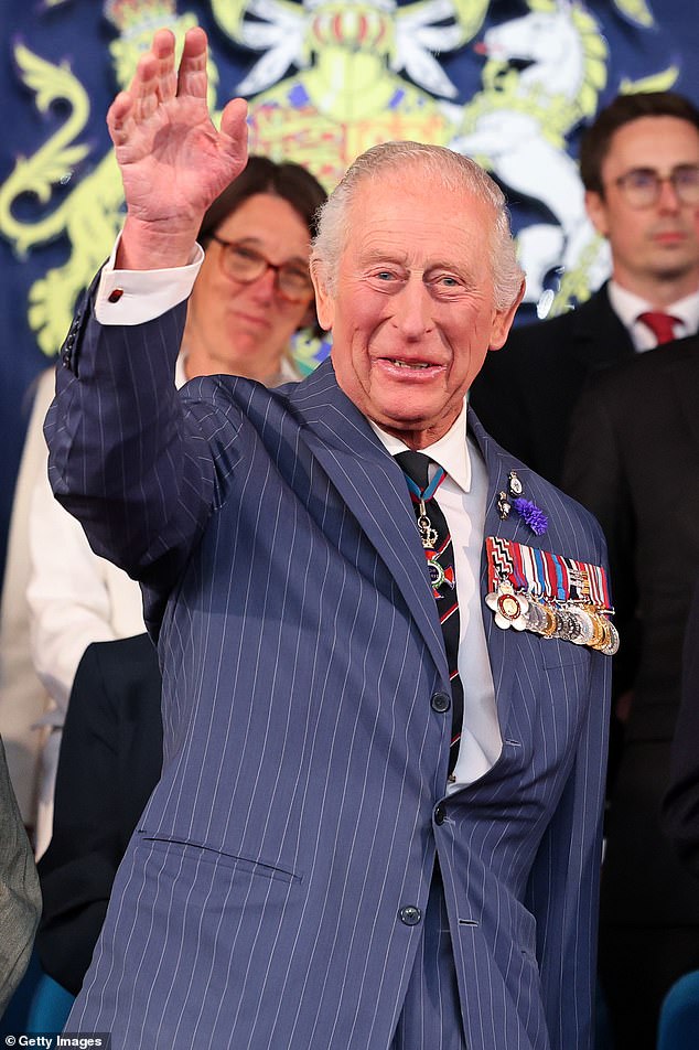 A former Buckingham Palace maid has revealed the cleaning item banned by King Charles (pictured in London on May 8)