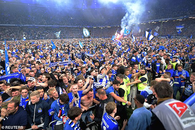 Around 25 supporters were injured with one sustaining life-threatening injuries according to reports