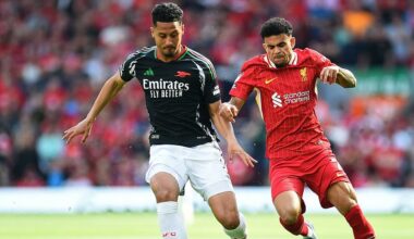 Liverpool vs Arsenal - Premier League: Live score, and updates as champions score TWICE in a minute as pressure pays off after Bukayo Saka wasted early chance