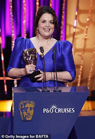 Ruth Jones won the Female Performance in a Comedy Programme Award for Gavin & Stacey