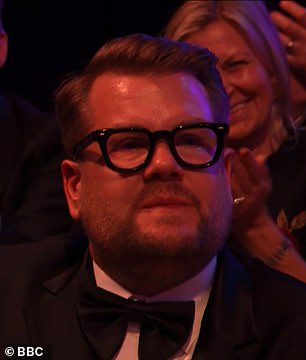 Pictured: James Corden