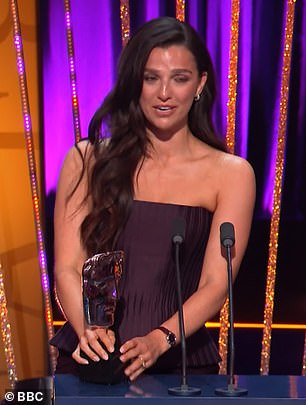... while Marisa Abela won the Leading Actress accolade for her starring role in BBC hit Industry