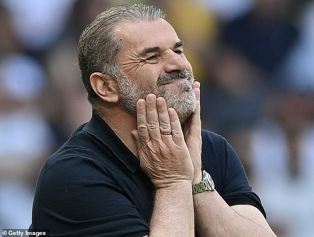 Ange Postecoglou admitted that his Tottenham side cannot 'cope' with what lies ahead of them