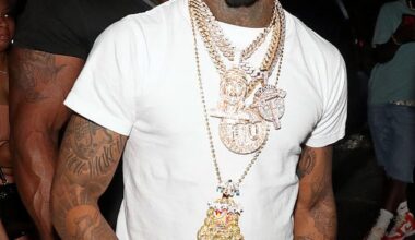 Tory Lanez was reportedly stabbed by another inmate in the yard of his prison; pictured 2021