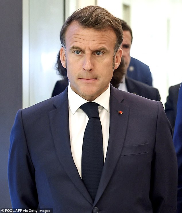 French President Emmanuel Macron came under fire in 2023 after he praised Depardieu as a great actor and described him as the target of a 'manhunt'