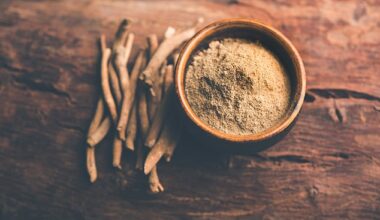 Ashwagandha can be taken as a root, powder or in pill form. It has gained in popularity due to claims it can reduce anxiety and improve sleep quality