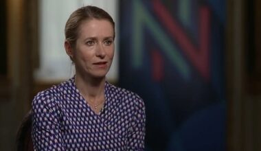 Kaja Kallas said 'we are over the fish' ahead of a major summit in London next week where Sir Keir Starmer hopes to confirm UK firms will join a 150 billion euro joint defence fund.