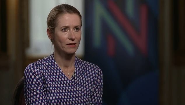 Kaja Kallas said 'we are over the fish' ahead of a major summit in London next week where Sir Keir Starmer hopes to confirm UK firms will join a 150 billion euro joint defence fund.