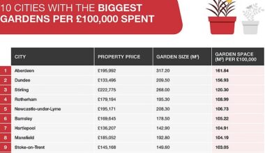 Bigger garden for your buck: Aberdeen is the best urban location to get more garden for your money