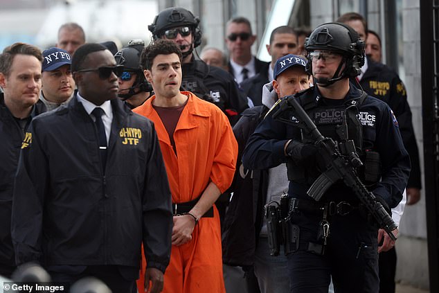 In the aftermath of the shooting, many expressed online outrage over the company's history of rejecting necessary treatment as they praised alleged gunman Luigi Mangione (seen during his perp walk in December 2024) for his actions