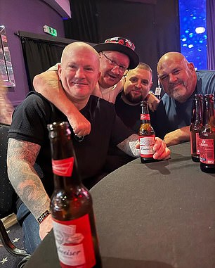 Hatton shared photos before and after having his hair shaved off in aid of charity