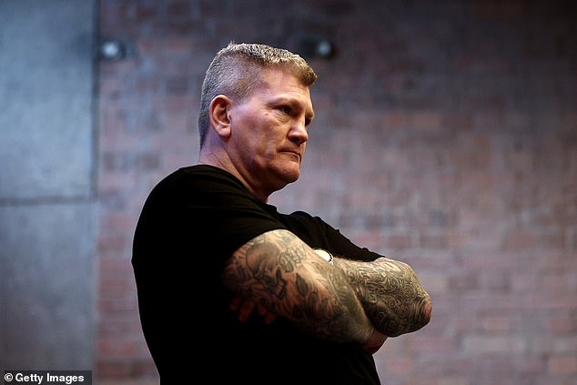 The former boxing star was raising money for the Brain House Children's Hospice