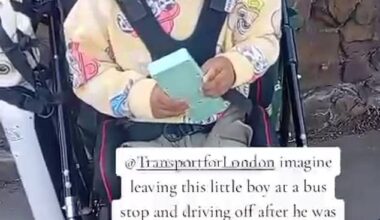 A mother has shared footage of London bus drivers refusing to the lower the ramp to allow her to wheel her disabled two-year-old son Charles on board