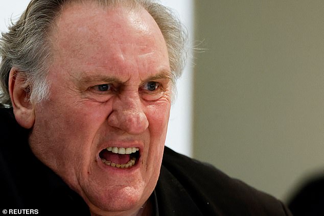 Gerard Depardieu (pictured) was found guilty of sexually assaulting two women
