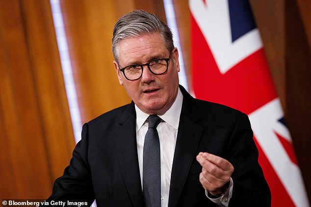 Sir Keir is due to host a major EU summit in London on Monday where he hopes to unveil a new Brexit deal that brings Britain closer to the EU.