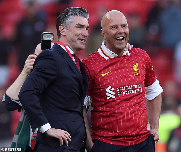 Arne Slot's Premier League champions are said to be keeping an eye on the star as they look to add to their attacking ranks