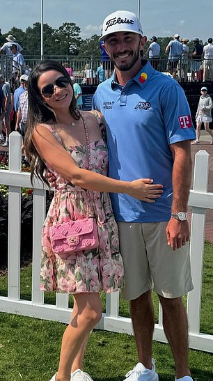 Homa revealed he only calls his coach, caddy or wife Lacey after a round