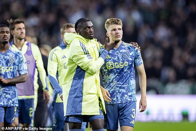 Ajax needed six points from the last five games of the season, having picked up five from four so far