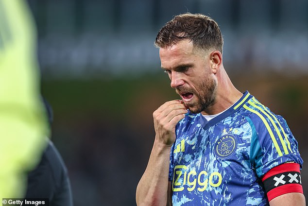 Ajax and Jordan Henderson suffer the mother of all chokes as they concede 99th-minute equaliser to let Dutch title slip out of their grasp - having needed just six points from final five games